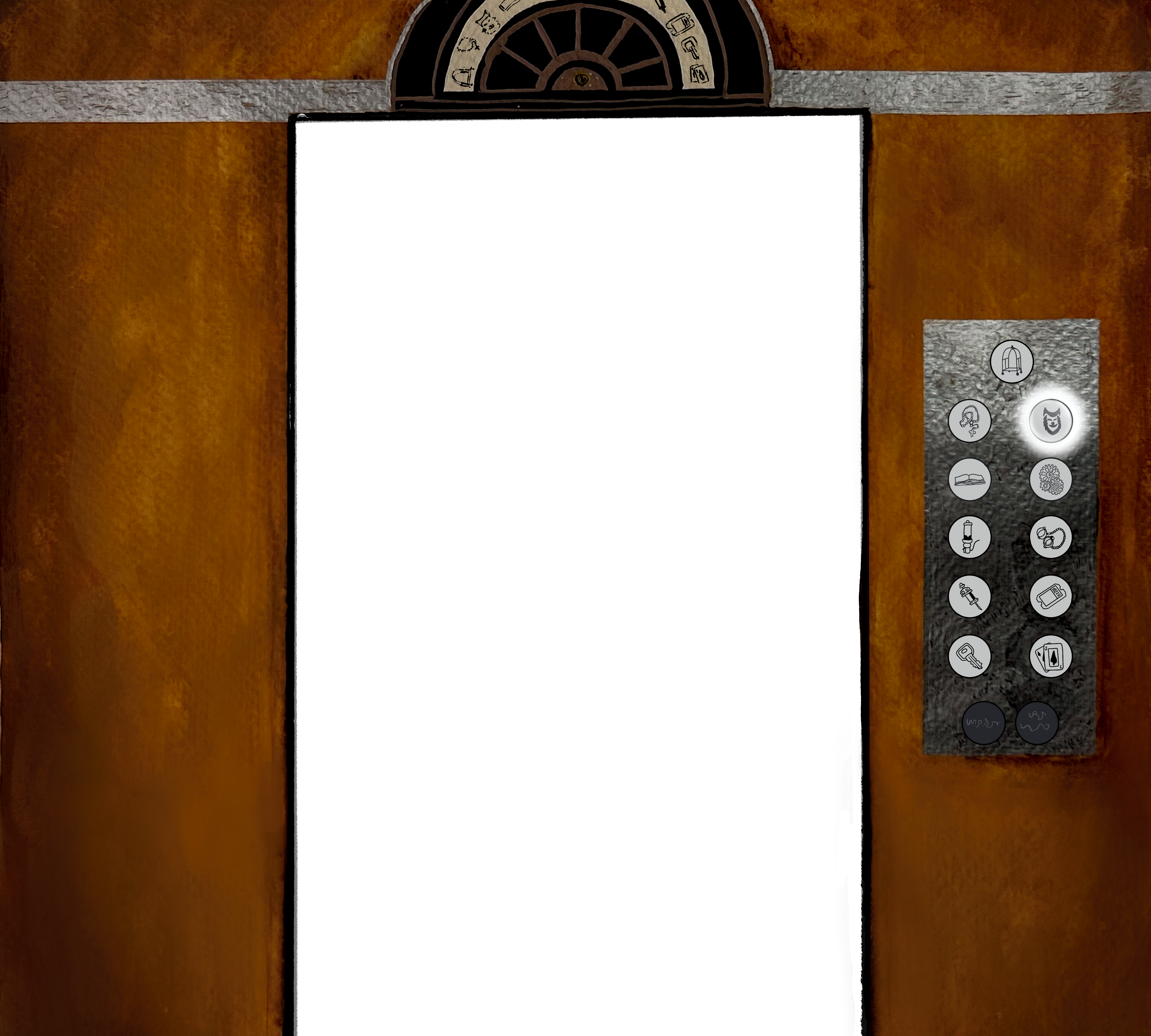 Elevator with Floor 3 button pressed